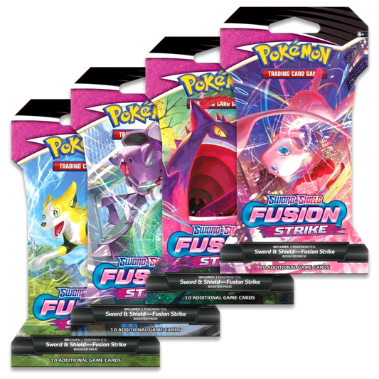 Pokemon Fusion Strike Complete Artwork Set Blister Packs