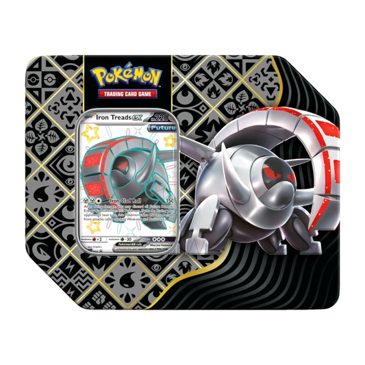 Pokemon Paldean Fates Iron Treads Tin