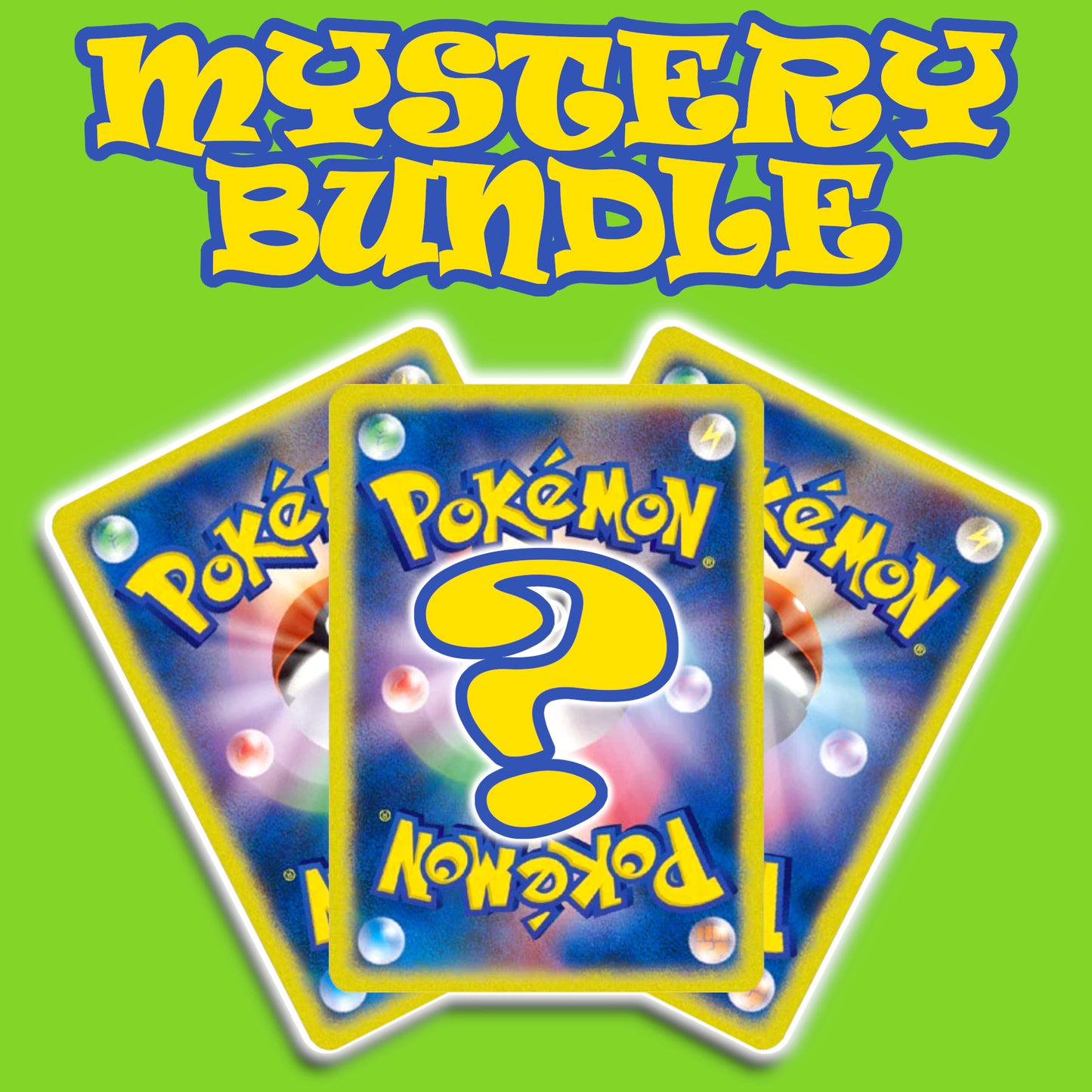 JAPANESE POKEMON CARDS MYSTERY BUNDLE