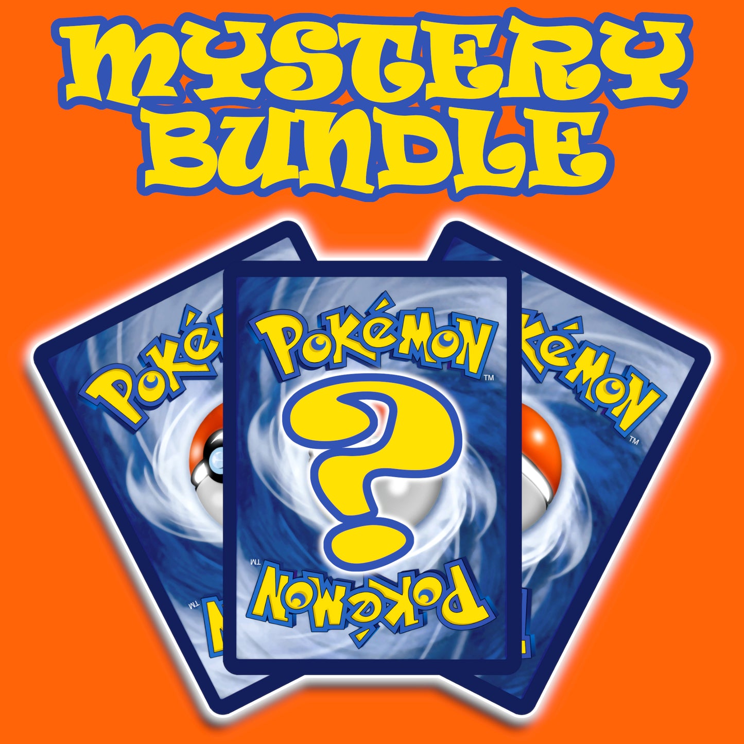 ENGLISH POKEMON CARDS MYSTERY BUNDLE